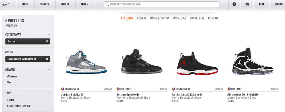 jordan's shoes website