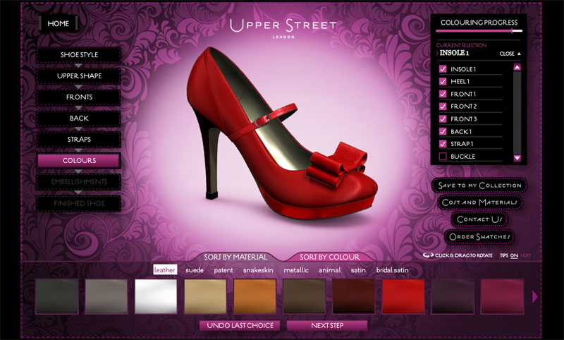 Design your own hot sale high heels