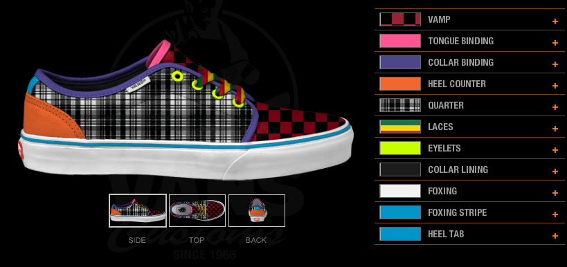 customize my own vans