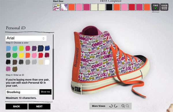 customize your converse