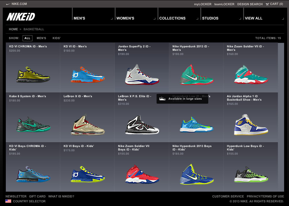 make your own nike shoes online