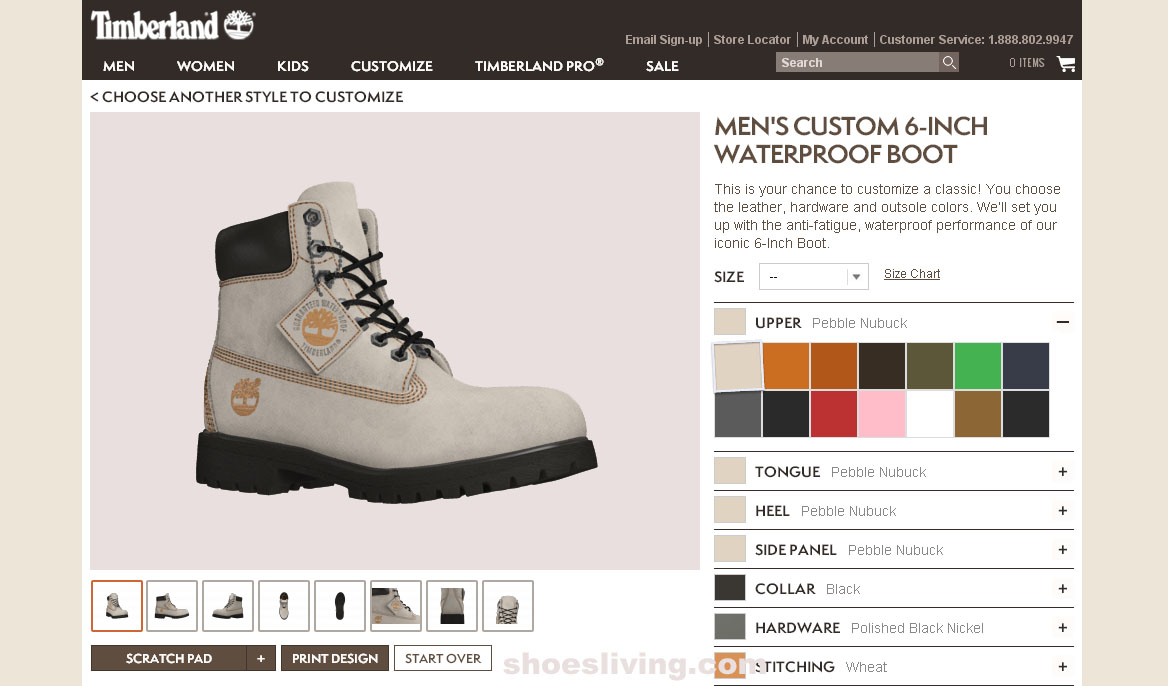 Design Your Own Timberland Shoes 