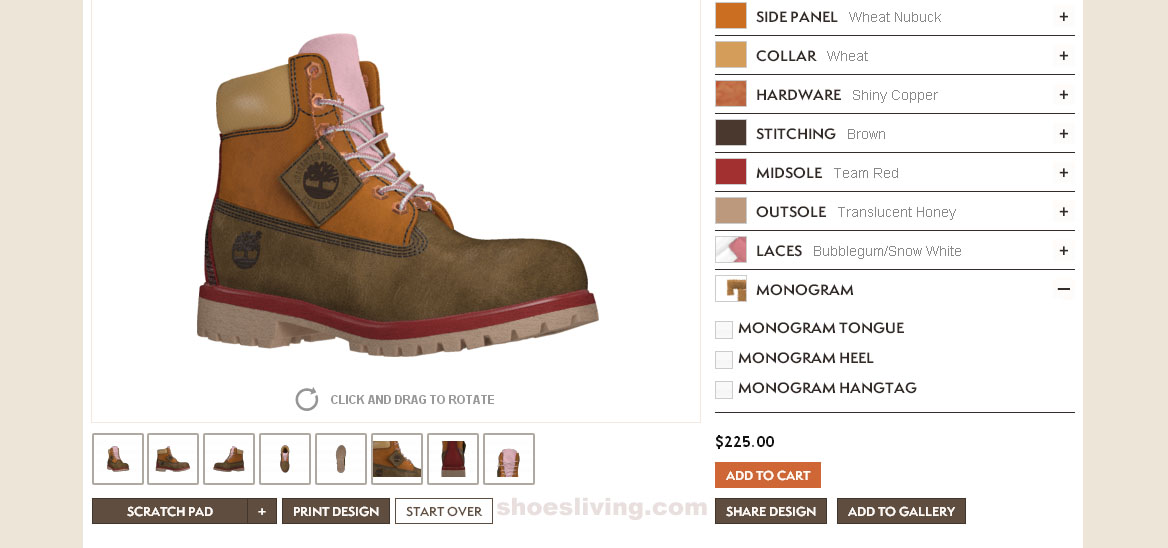 Design Your Own Timberland Shoes 