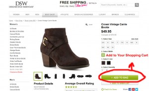 dsw discount shoes