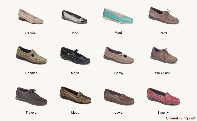 sas shoes types