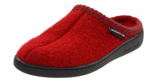 Haflinger AT arch support Slippers